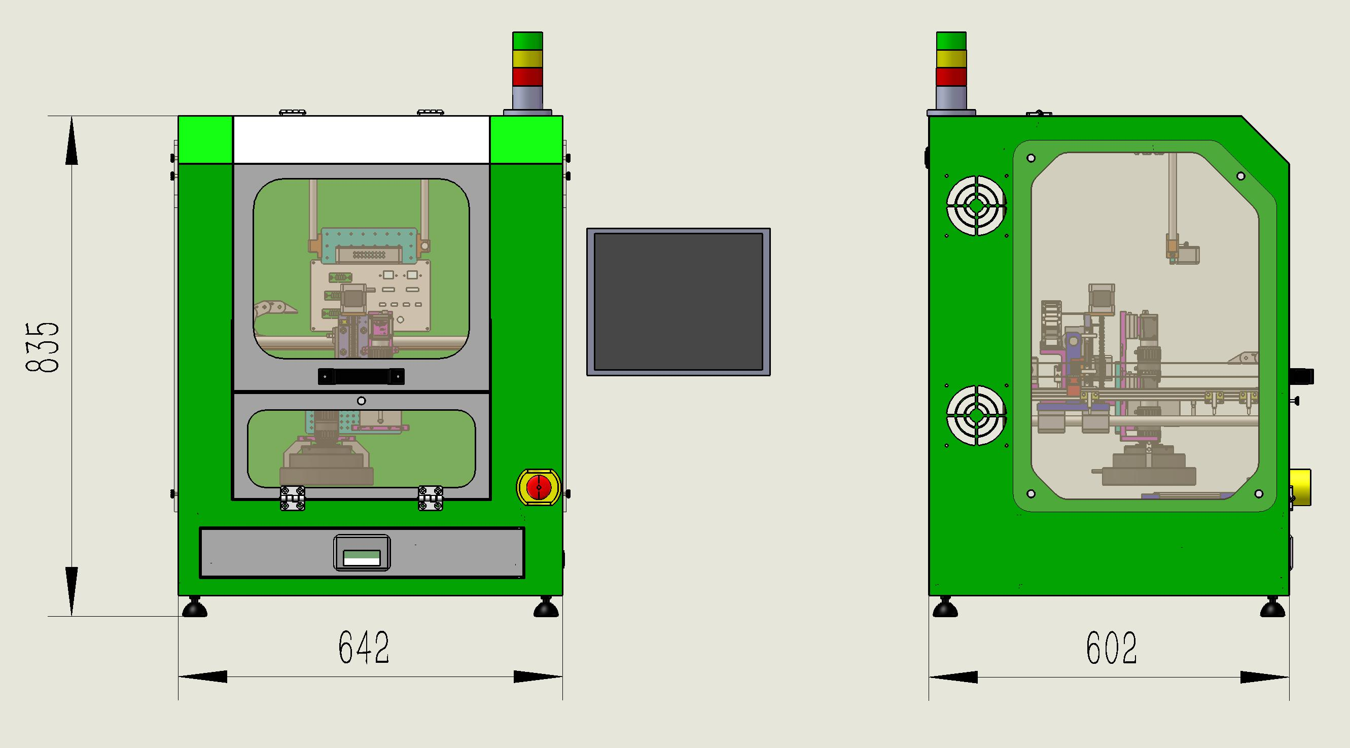 桌面封閉型機器視覺(jué)應用運動(dòng)平臺